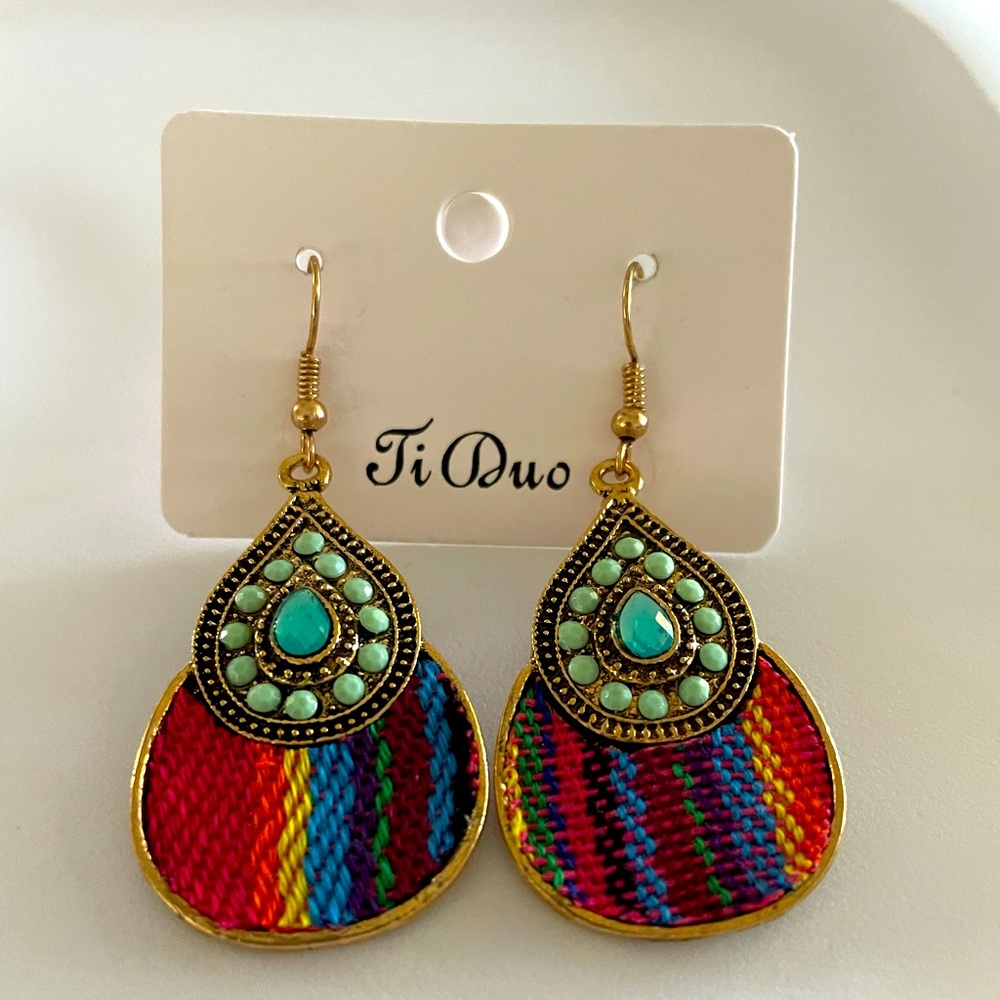 Rainbow earrings